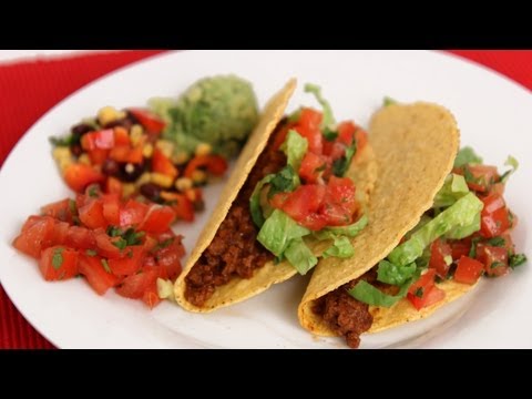 American Ground Beef Tacos Recipe – Laura Vitale – Laura in the Kitchen Episode 571