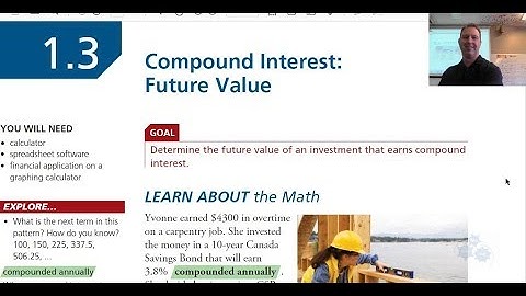 FM 30 1.3 Compound Interest - Future Value