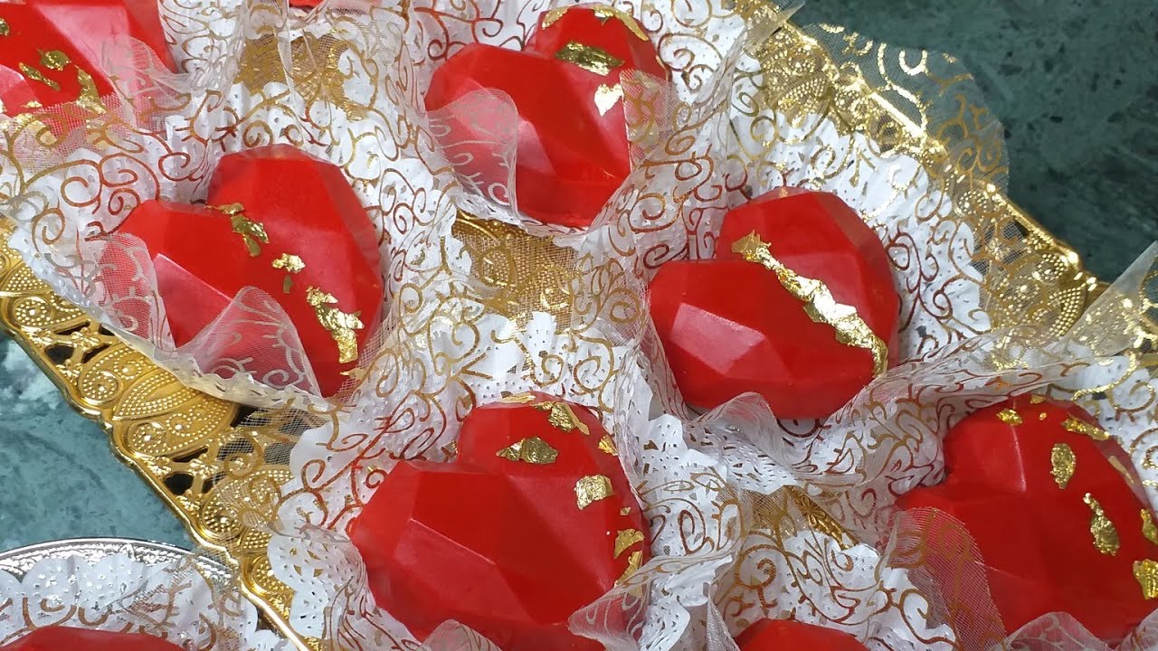 قلوب❤ الكريستال 😍بحشوة رائعة وشكل راقي جديد 2021