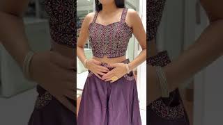 ​"Naya Saal, Naya Style! 💜 Yeh design kaisa laga?" #fashion #grwm #instagram