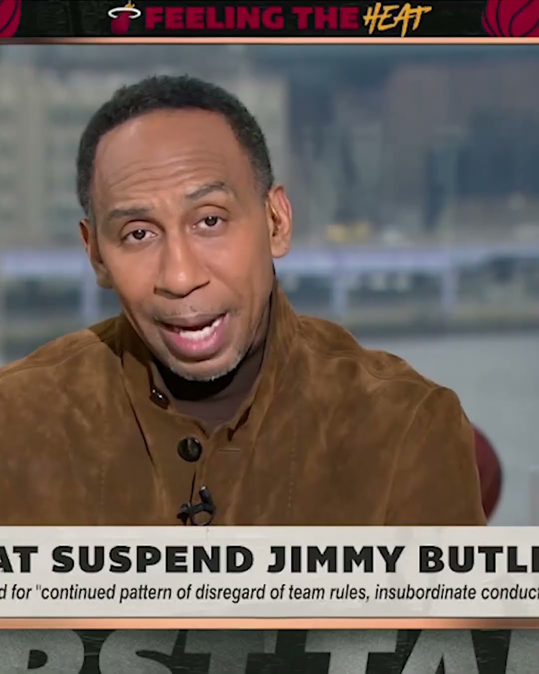 Stephen A. to Jimmy Butler: You're not helping yourself, my brother ... and it's getting worse