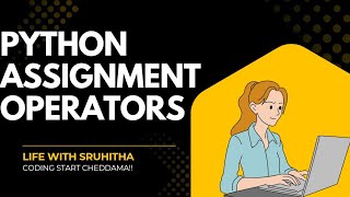 Python Assignment operator explanation #Python #AssignmentOperators #PythonForBeginners