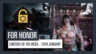 FOR HONOR - Content of the Week: New Signatures - 16th January