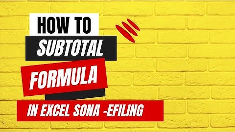 Subtotal Formula Tips  Subtotal function Ms Excel in Hindi Excel User Should Know #exceltips