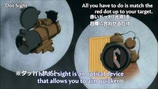 [HD] Upotte!! - Red Dot Sight [English Subs]