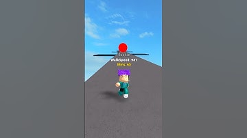 Thanos plays Every Second You Get 1 Walkspeed 🥺#roblox #shorts