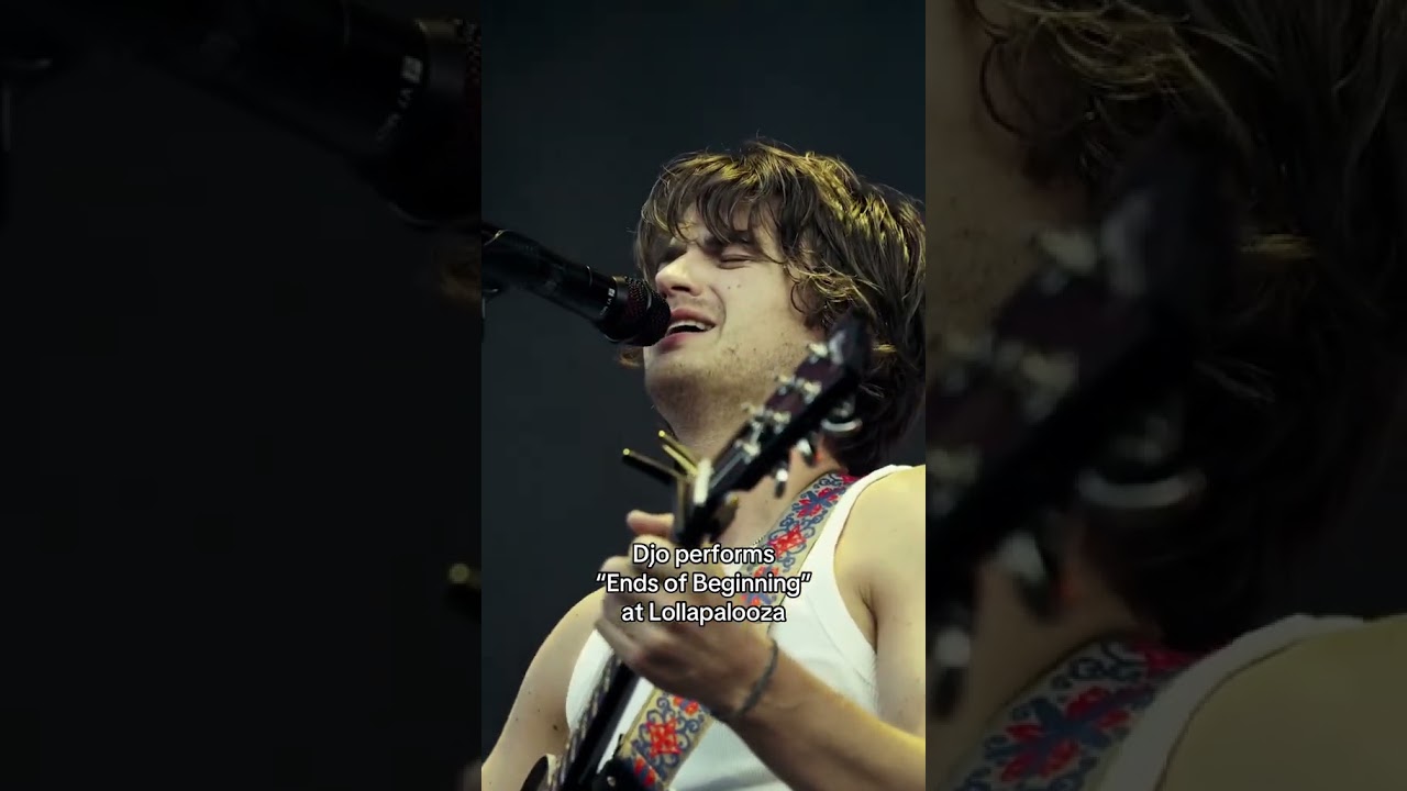 Djo performs "Ends of Beginning" at Lollapalooza!!!