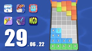 War of Islands, Pocket League!, Cube Crusher 3D!, Domino Spiral, Hero Defence 3D | New Games Daily screenshot 2