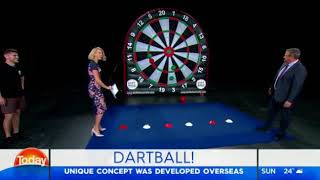 The Today show team play Dartball! Dartball Board