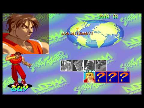 Street Fighter Alpha 1 ( Arcade ) - Guy Playthrough ( Dec 8, 2016 )