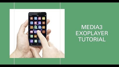 Video picker from photos and play in media3 exoplayer for native android app