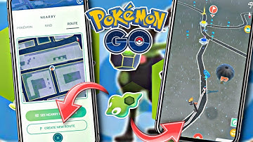 MAKING NEW ROUTES IN POKEMON GO/ROUTES MAKER IN POKEMON GO