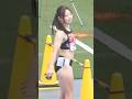 ふりかえり美女#challengeアスリート #陸上女子