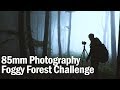 85mm Foggy Forest Challenge - Landscape Photography Tips