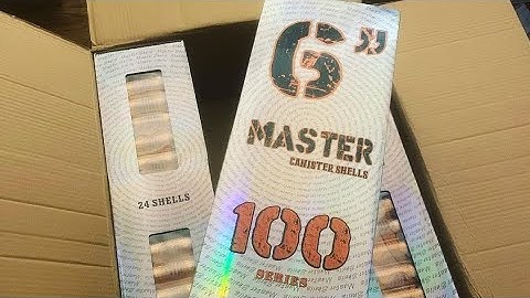 Master 100 Canister Shells