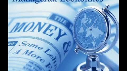 Calicut University/1st sem/ Managerial economics/chapter-1/(part-1)