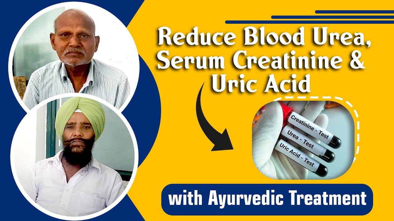 ayurvedic medicines in hindi Reduce Blood Urea, Serum Creatinine & Uric Acid by Ayurvedic Treatment - Real Testimonial