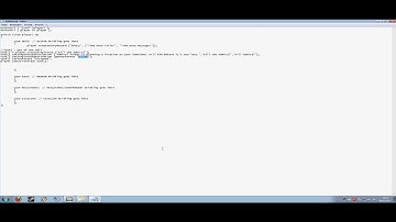 ARMA 3 Editor - 23. How to create a briefing/tasks using briefing.sqf and init.sqf [Part 1/2]