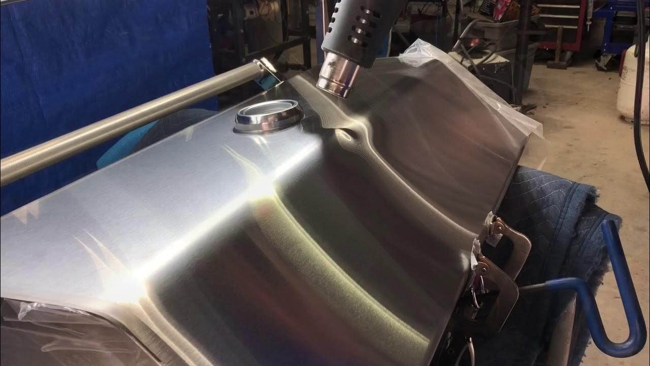 Removing a Dent on Stainless Steel - Dent Repair - Stainless Steel