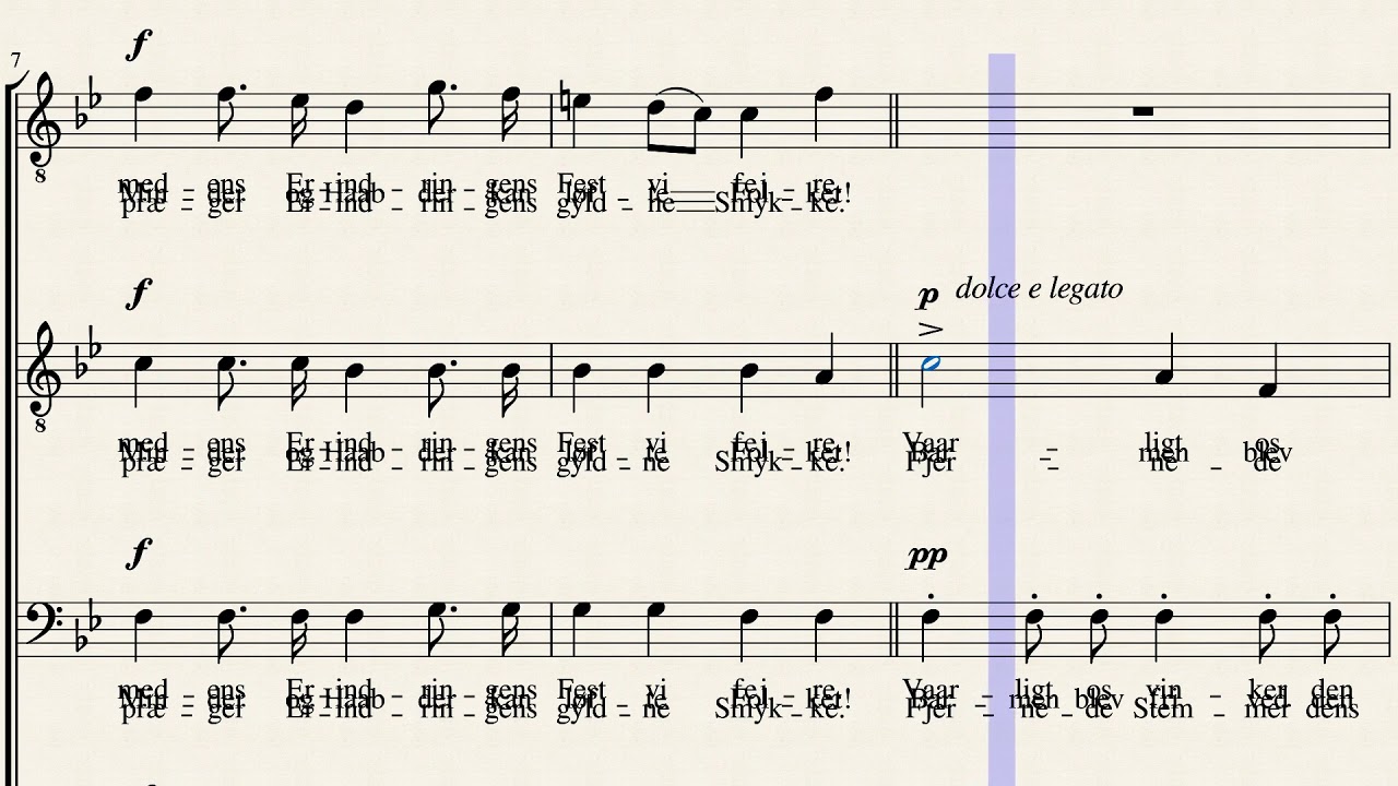 Festsang by H. Kjerulf