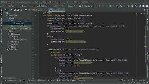 Enable and Disable Dark Mode on Android Programmatically