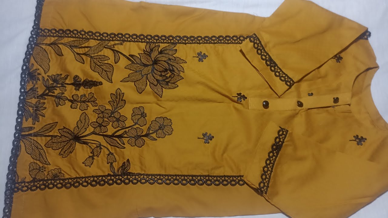 New Summer dress design with lase for girl / Dreas design with less # ...