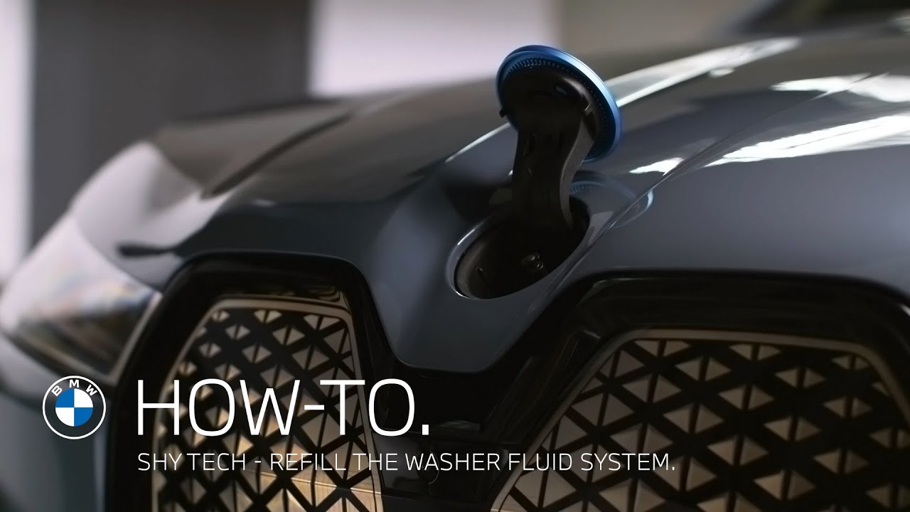 Shy Tech Refill The Washer Fluid System BMW HowTo YouTube