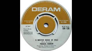 UK New Entry 1967 (136) Procol Harum - A Whiter Shade Of Pale