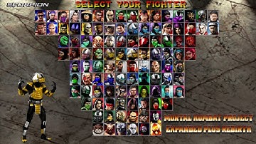 Mortal Kombat Project - Expanded Plus Rebirth (Mugen) Cyber Scorpion
