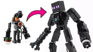 Upgrading My Son's Minecraft Enderman Mech