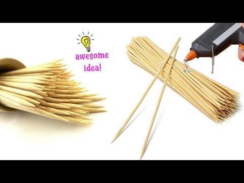 8-awesome-ways-to-make-with-bamboo-skewers-sticks!-best-reuse-ideas