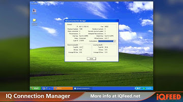 DTN IQFeed Connection Manager v3