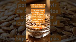 Reduce el cortisol con esta receta #cortisol #recetas #salud #short #shortsvideo