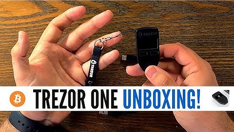 Trezor One Crypto Wallet Unboxing!