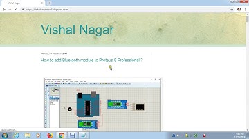 How to add Bluetooth module to Proteus 8 Professional ?