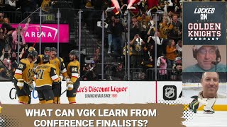 What can VGK learn from each of the Conference finalists? Locks of the Playoffs!