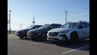 2024 Crosstrek Trim Comparison