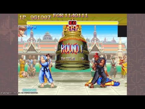 Part 1 Ryu Super Street Fighter II: Turbo X GM Challenge Capcom Arcade Stadium PS4 20231218063313