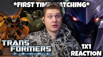 DARKNESS RISING - PT. 1 | Transformers: Prime - 1X1 REACTION! *FIRST TIME WATCHING*