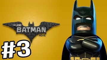 The LEGO Batman Movie Videogame - Gameplay Walkthrough Part 3 - Arkham Asylum