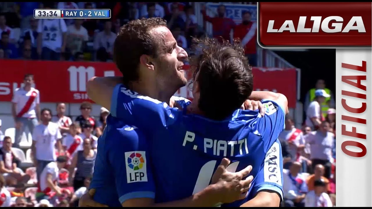 Gol de Soldado (0-2) en el Rayo Vallecano - Valencia CF - HD - YouTube