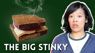 How Smelly Is The Stinkiest Sandwich? | The Big Stinky | Limburger Cheese Sandwich