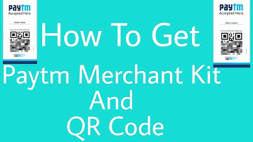 Unboxing Of PayTM Merchant Welcome Or QR Code Kit