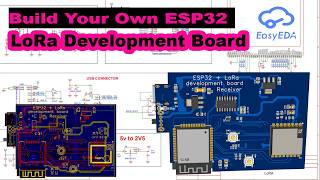 Build Your Own ESP32 LoRa Development Board | EasyEDA Project | pcb Design Build Your Own ESP32 LoRa Development Board | EasyEDA Project | pcb Design