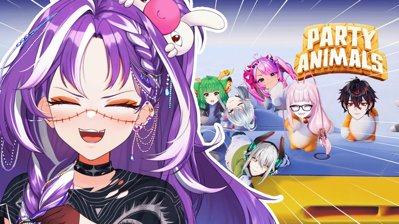 PLAYING PARTY ANIMALS WITH VSHOJO!!