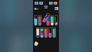 water color sort Level no 638 a best game walkthrough solution IOS/android