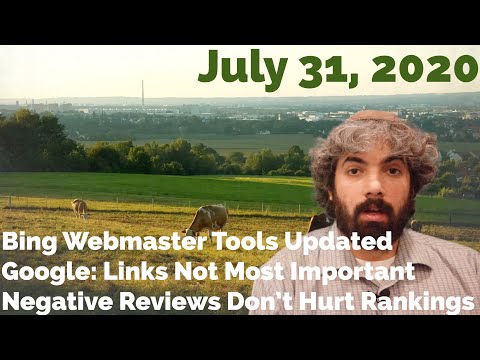 Bing Webmaster Tools Relaunched, Links Not Most Important & Google Rankings With Negative Reviews