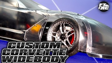 Custom RC Drift Car Body Build!!! | Part 1 Custom Widebody Kit