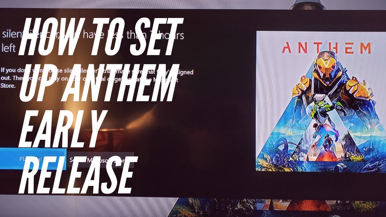 How to Play Anthem Early Access