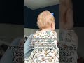 Baby dances at the same time 🤣 #shorts #babygirl
